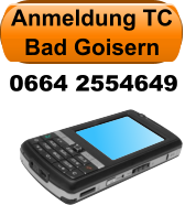 Anmeldung TC Bad Goisern 0664 2554649